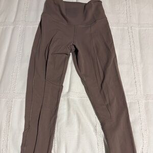 TNA Leggings — Taupe/Brown (Small)